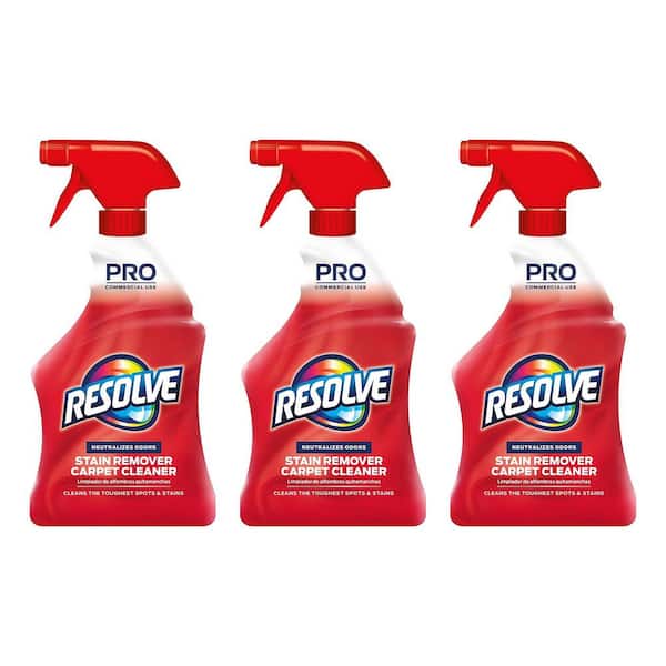 32 oz. Professional Carpet Cleaner and Stain Remover Spray (3-Pack)