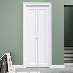 JELD-WEN 30 in. x 80 in. Caiman 2 Panel Primed Hollow Core Molded