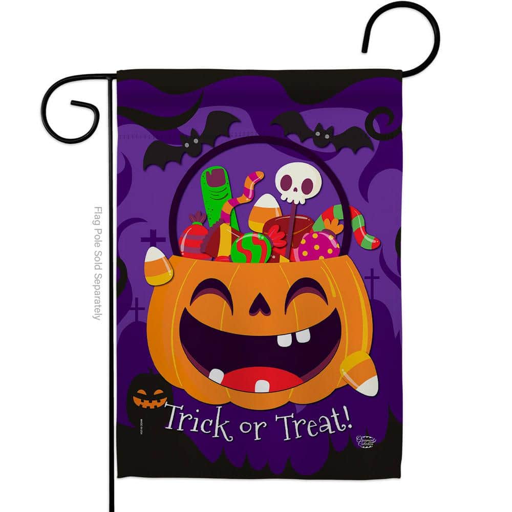 13 in. x 18.5 in. Happy Pumpkin Garden Flag Double-Sided Fall Decorative Vertical Flag price history on PriceWatchPro