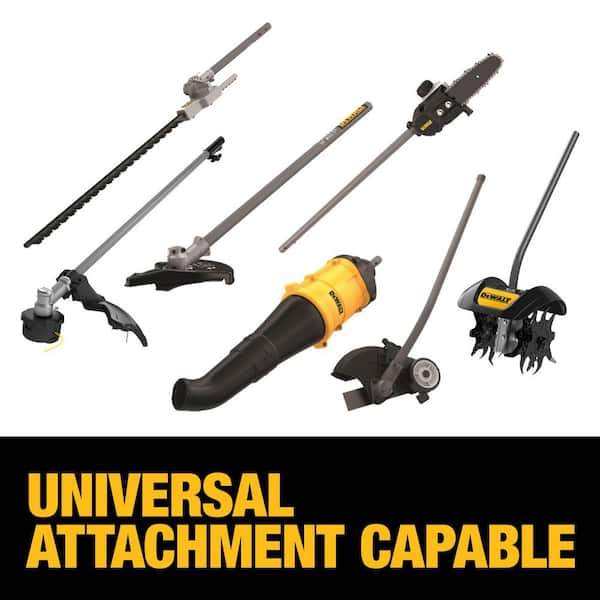 DEWALT - FLEXVOLT 60V MAX 17 in. Cordless Battery Powered Attachment Capable Trimmer Kit with (1) FLEXVOLT 3 Ah Battery & Charger