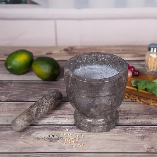 Marble Mortar & Pestle