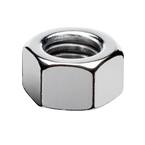 5/16 in.-24 Chrome Hex Nut (3-Pack)