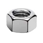3/8 in.-24 Chrome Hex Nut (3-Pack)