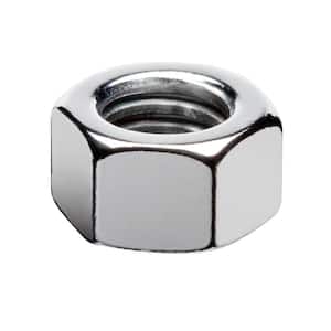 5/16 in.-18 Chrome Hex Nut (5-Pack)
