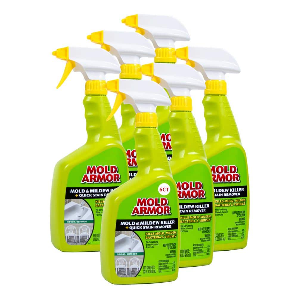 Mold Armor Mold Remover and Disinfectant Cleaner, 1 Gal. - Kills 99% of  Bacteria, Destroys Odors - Ready-to-Use Liquid Mold Remover in the Mold  Removers department at