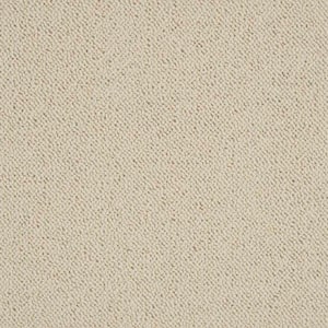 Bismarck - Ivory - White 13.2 ft. 28 oz. Wool Berber Installed Carpet
