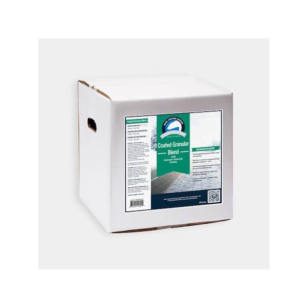 40 lbs. Coated Granular Ice Melt with Calcium Chloride Pellets