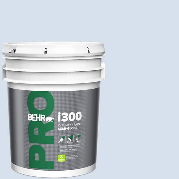 BEHR PRO 5 gal. #610C-1 Northern Star Semi-Gloss Interior Paint