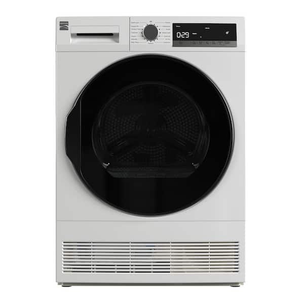 4.0 cu. ft. Ventless Front-Load Stackable Front-Load Dryer in White