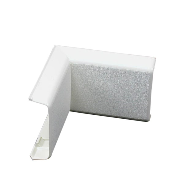 Wiremold Non-Metallic PVC Raceway Inside Elbow, White