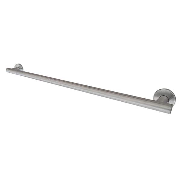 Kingston Brass Berwyn 42 in. x 1.25 in. Grab Bar in Brushed Nickel