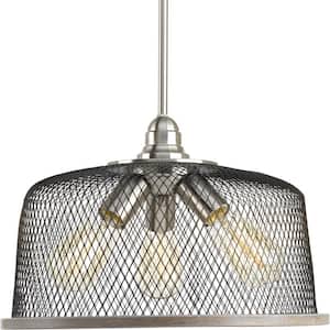 Tilley Collection 3-Light Brushed Nickel Pendant