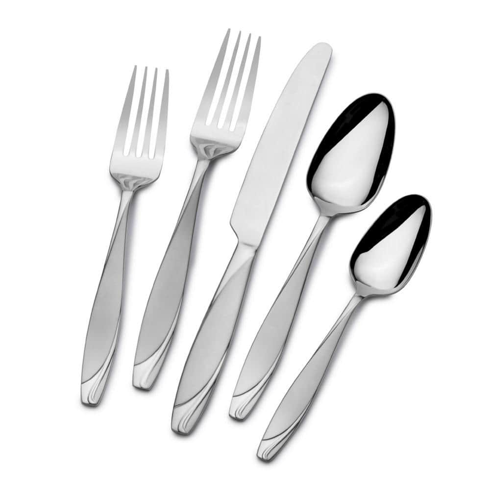 UPC 885991104919 product image for Lunea Frost 20-pc Flatware Set. Service for 4, Stainless steel 18/0 | upcitemdb.com