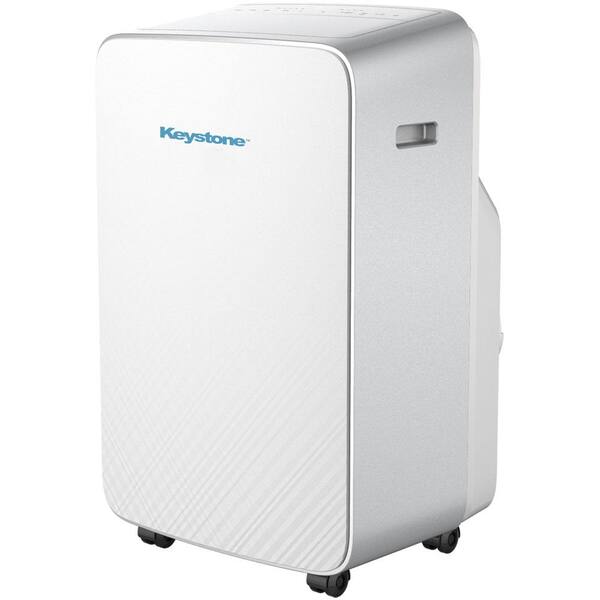 Keystone 12 000 Btu 6 500 Btu Doe M Series Portable Air Conditioner For Rooms Up To 180 Sq Ft In White Kstap12ma The Home Depot