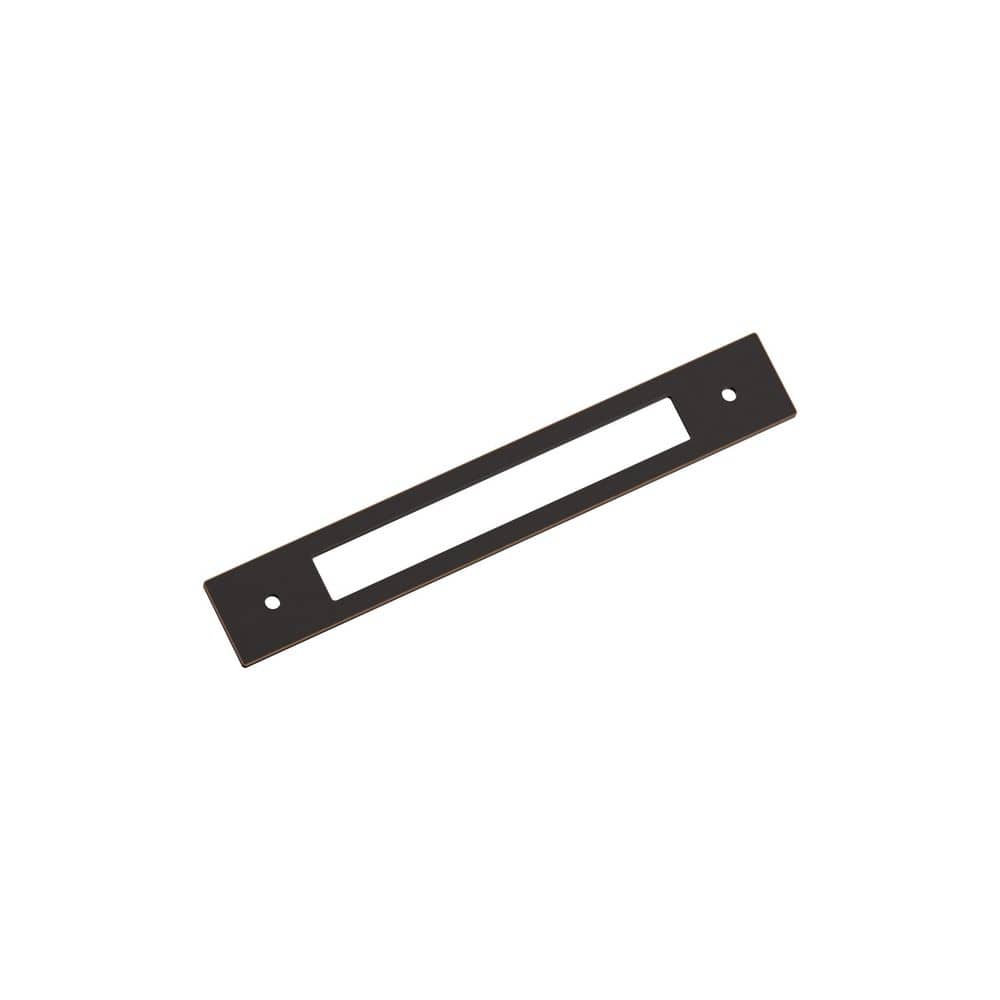 Medora 6-5/16 in. Center-to-Center Rectangle Oil-Rubbed Bronze Pull Cabinet Backplate price history on PriceWatchPro