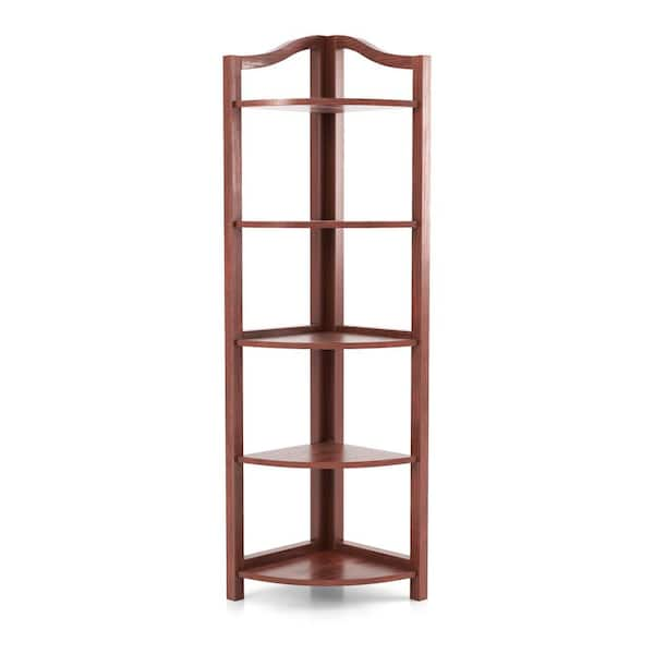 Home depot store corner bookcase