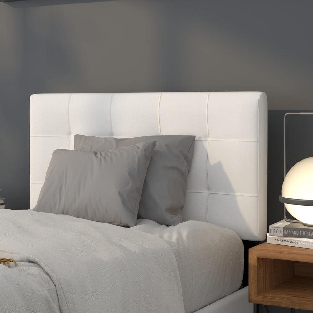 Twin White Headboard