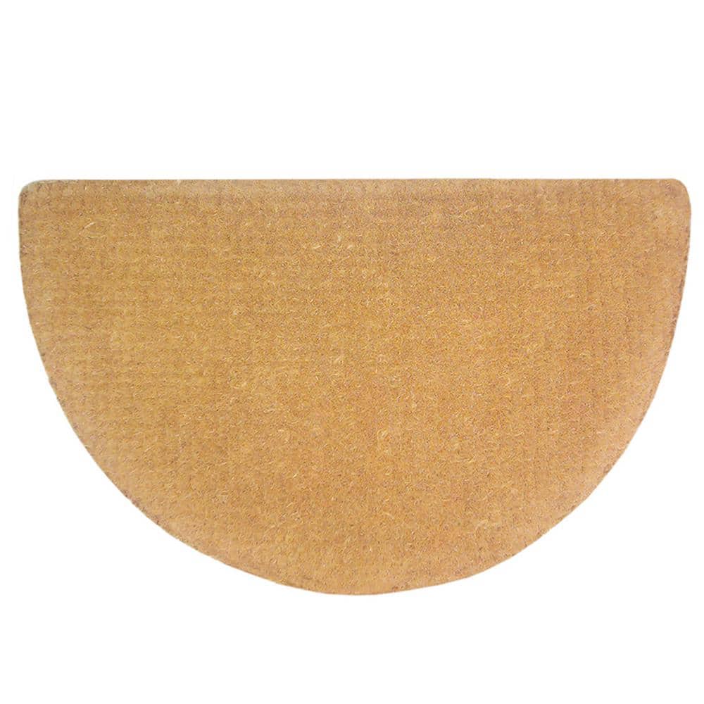  IH CASADECOR Plain Coir Door Mat (24 X 36), Brown