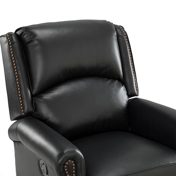 naples gray rocker recliner