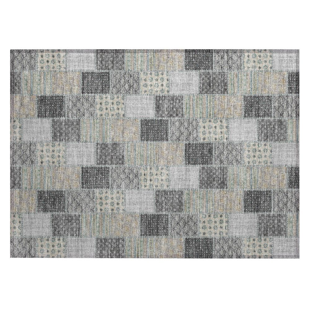 Chantille Machine Washable Indoor/Outdoor Abstract ACN2923 Gray 3 ft. x 4 ft. Area Rug price history on PriceWatchPro