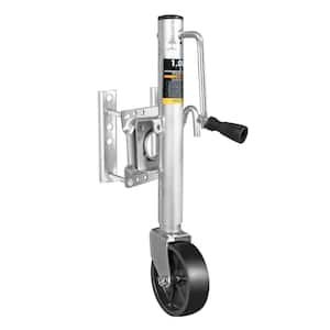 1,000 lbs. Side-Wind Bolt-On Trailer Jack with Wheel