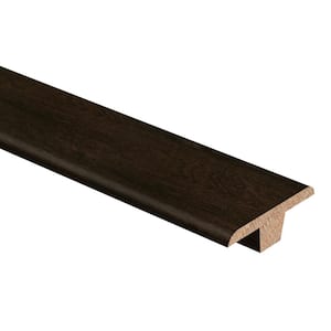Hickory Wadell Creek 3/8 in. Thick x 1-3/4 in. Wide x 94 in. Length Hardwood T-Molding