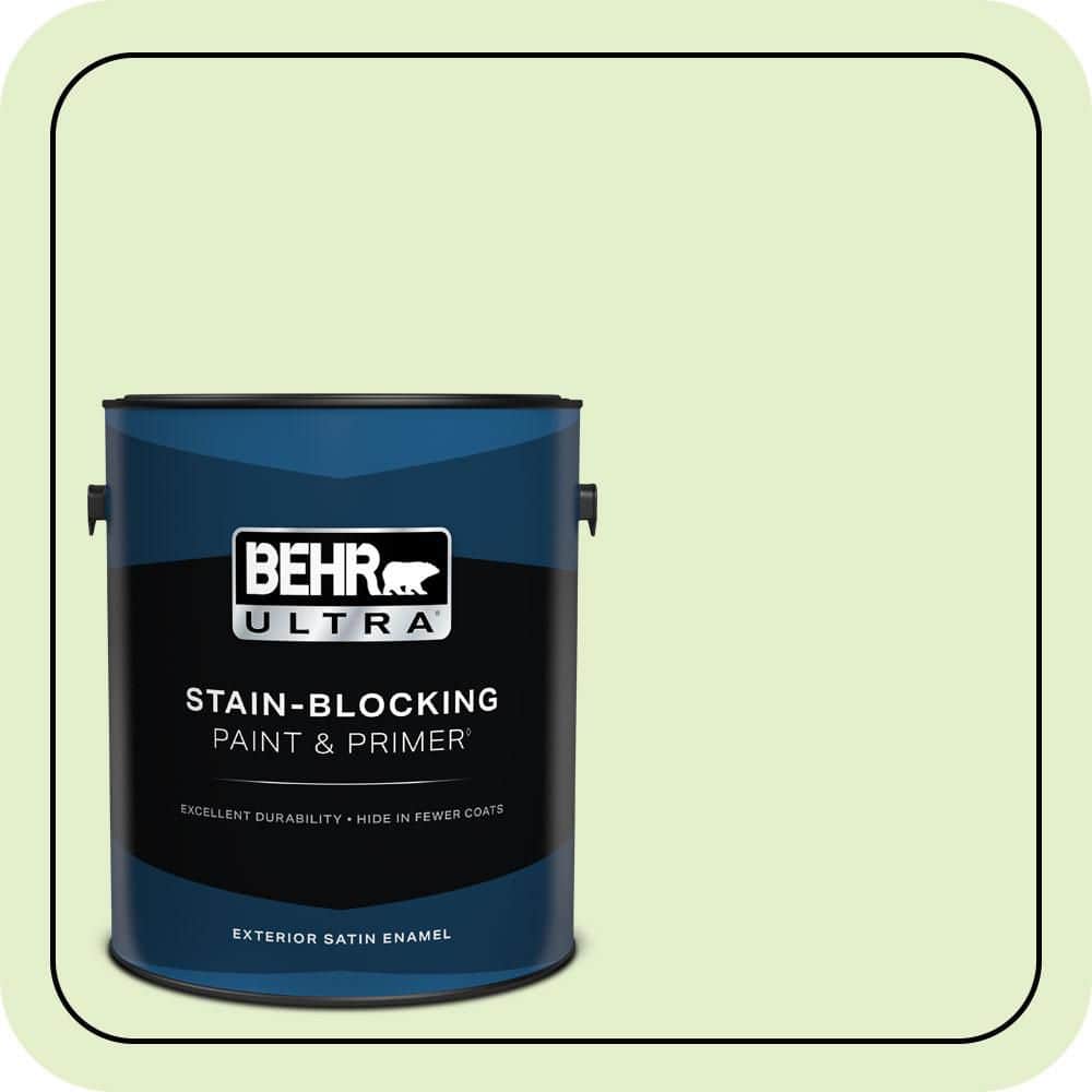 1 gal. #420C-2 Water Sprout Satin Enamel Exterior Paint & Primer price history on PriceWatchPro