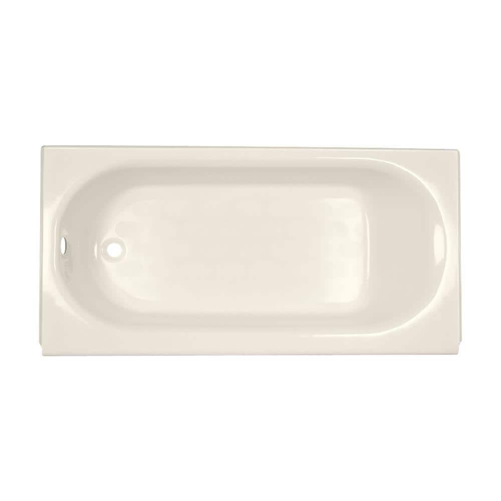 Princeton 60 in. x 30 in. Soaking Bathtub with Left Hand Drain in Linen