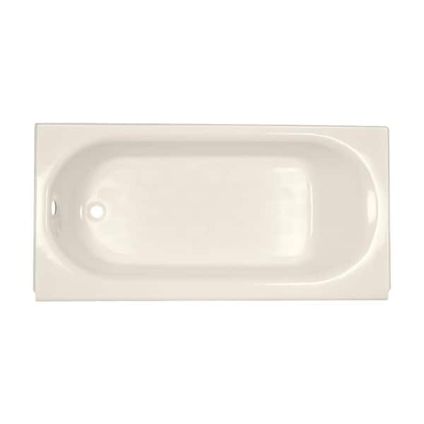 American Standard Princeton 60 in. x 30 in. Soaking Bathtub with Left Hand Drain in Linen