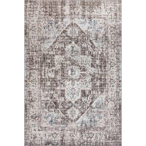 Justine Brown 4 ft. x 6 ft.  Persian Area Rug