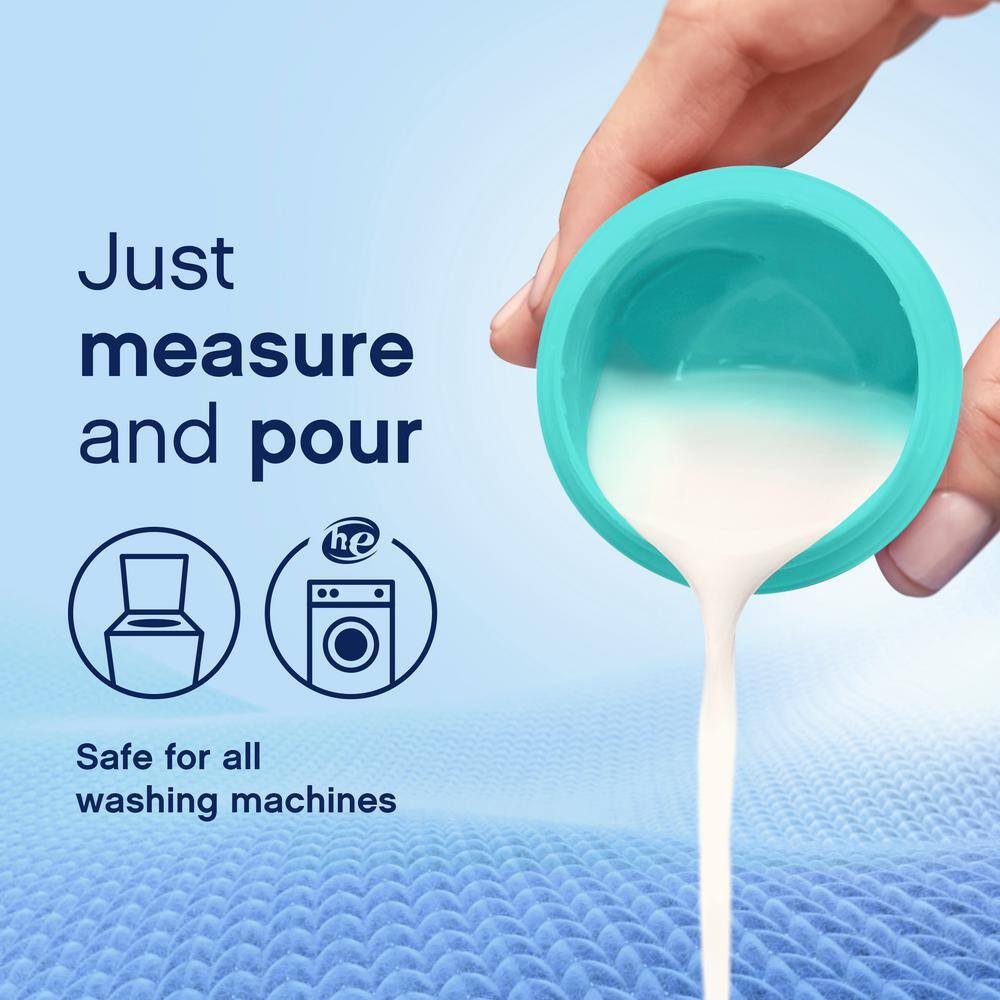 Downy Cool Cotton Scent Liquid Fabric Softener, 111 fl oz, 150 Loads