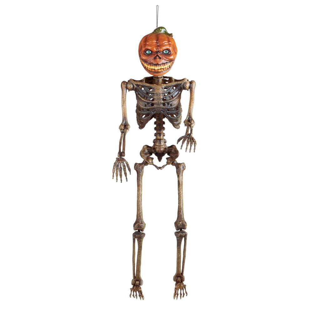 Home Depot retailer 2022 Halloween 6ft Poseable Skeleton Creeper LCD Eyes Next Day Ship