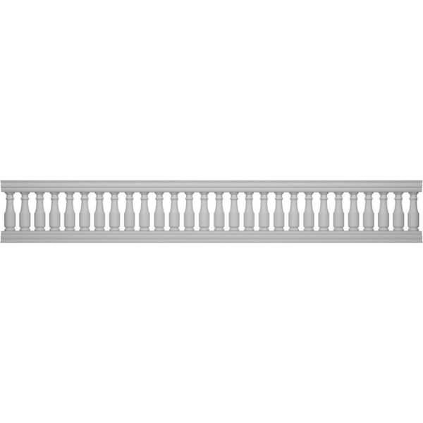 Fiberthane Hamilton Balustrade 192 in. L x 32 in. H Fiberglass Railing Kit
