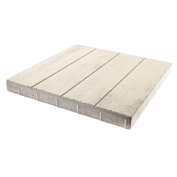 Avant XL 24 in. x 24 in. x 2 in. Fog Square Concrete Step Stone (28-Pieces/112 sq. ft. /Pallet)