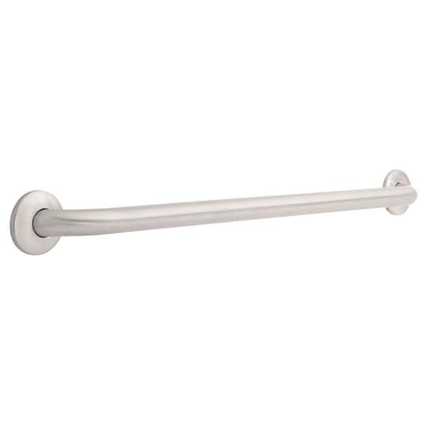 Delta 1-1/4 in. x 30 in. Concealed Mounting Grab Bar in Stainless