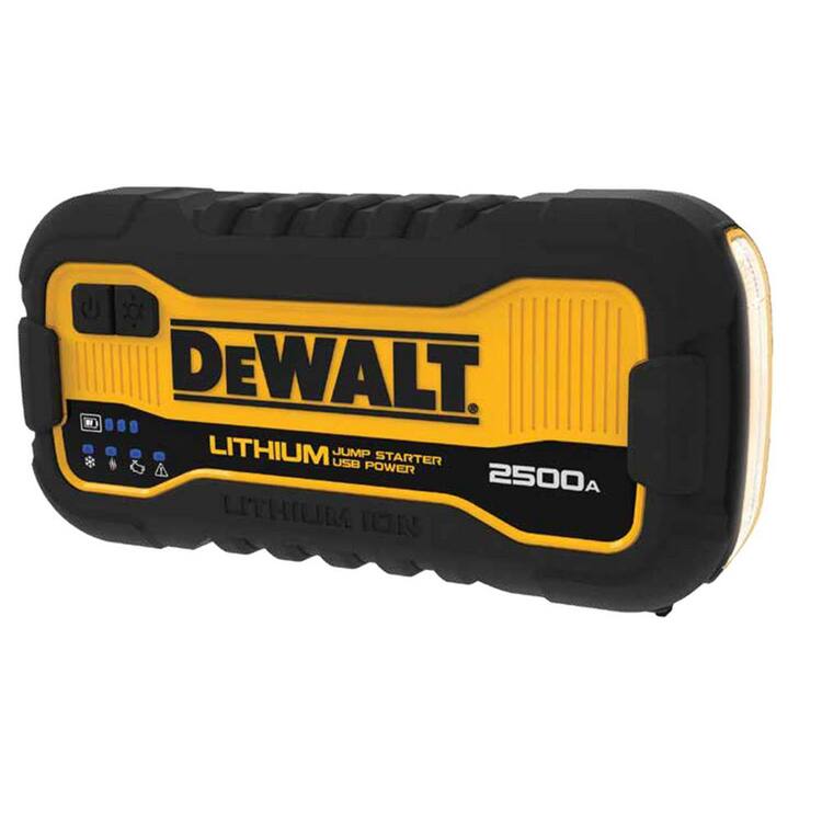 DEWALT 2500 Peak Amp Lithium Jump Starter with USB Power Bank