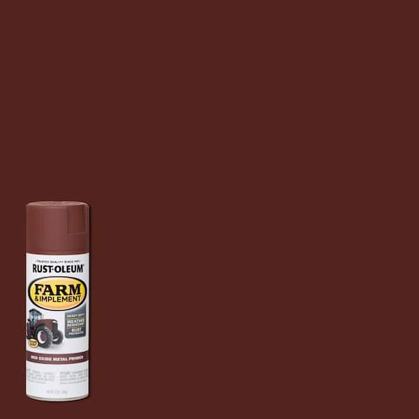 Rust-Oleum 12 oz. Farm Equipment Red Oxide Metal Primer Spray (6-Pack)