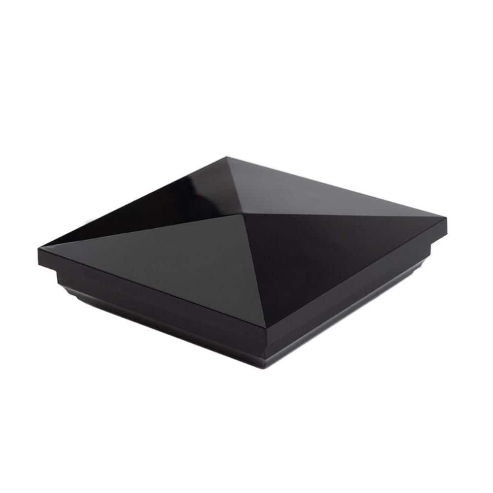 4 in. x 4 in. Black PVC Composite Post Cap price history on PriceWatchPro