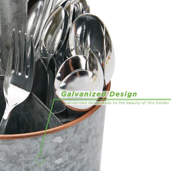 Stainless Steel Kitchen Utensil Holder, Kitchen Caddy, Utensil