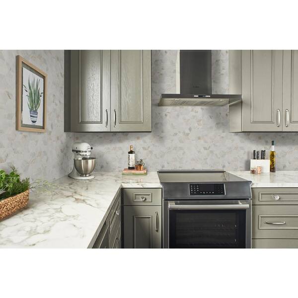 MSI Arabescato Carrara Venato Cube 11.75 in. x 12 in. Mixed Marble Floor and Wall Tile (9.8 Sq. ft./Case), Arabescato Venato