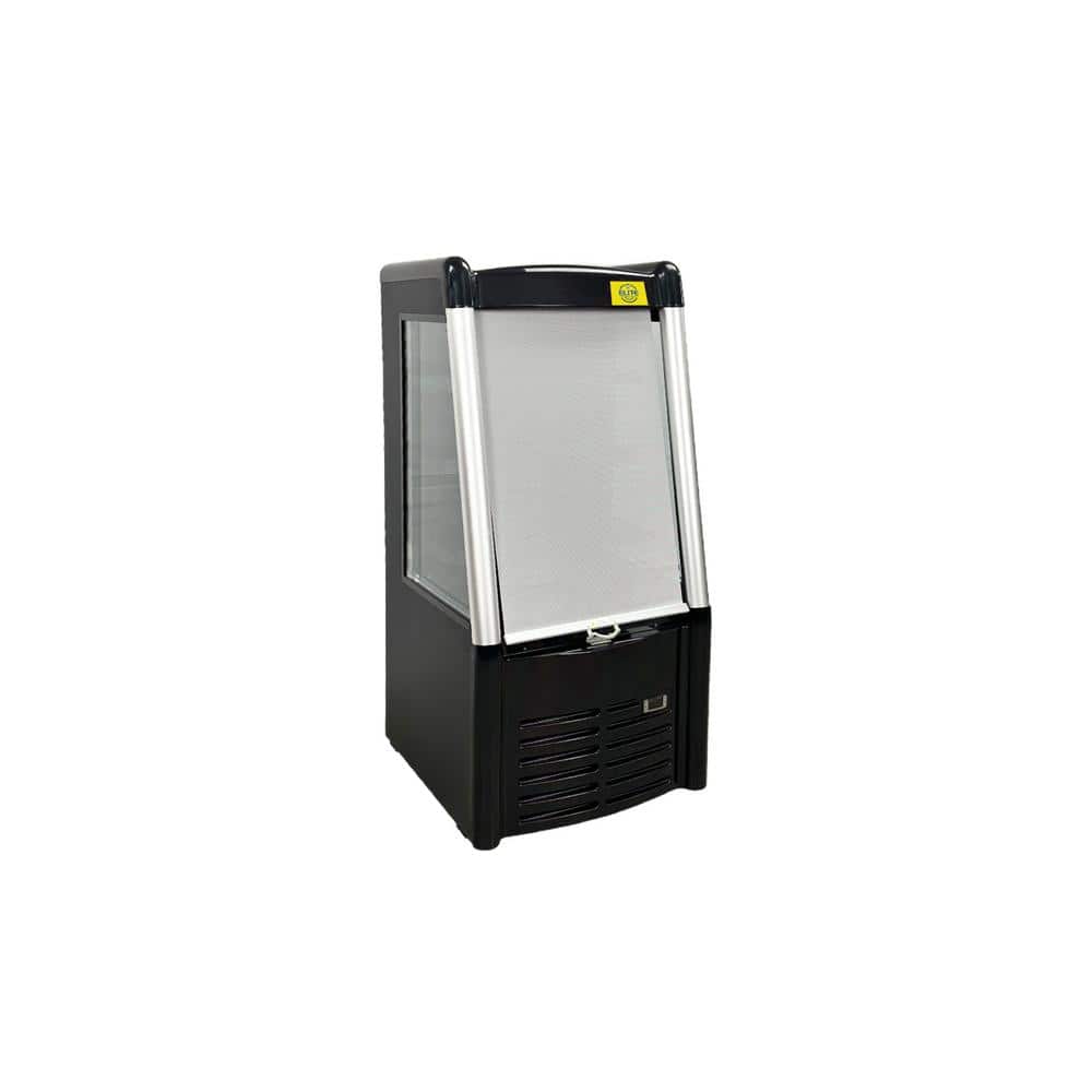 27.8 in. 5.7 cu. ft. Commercial Open Refrigerator Display Showcase EF251 Black