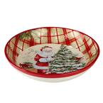 Mulicolored Set of 4 Certified International 89127 Holiday Wishes 16 Piece Dinnerware Set One Size