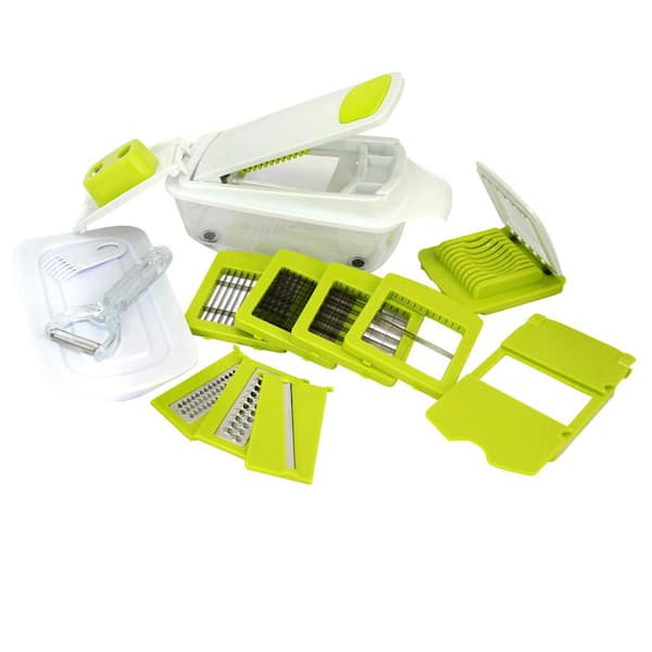 MegaChef 8-in-1 Multi-Use Chopper with Interchangeable Blades