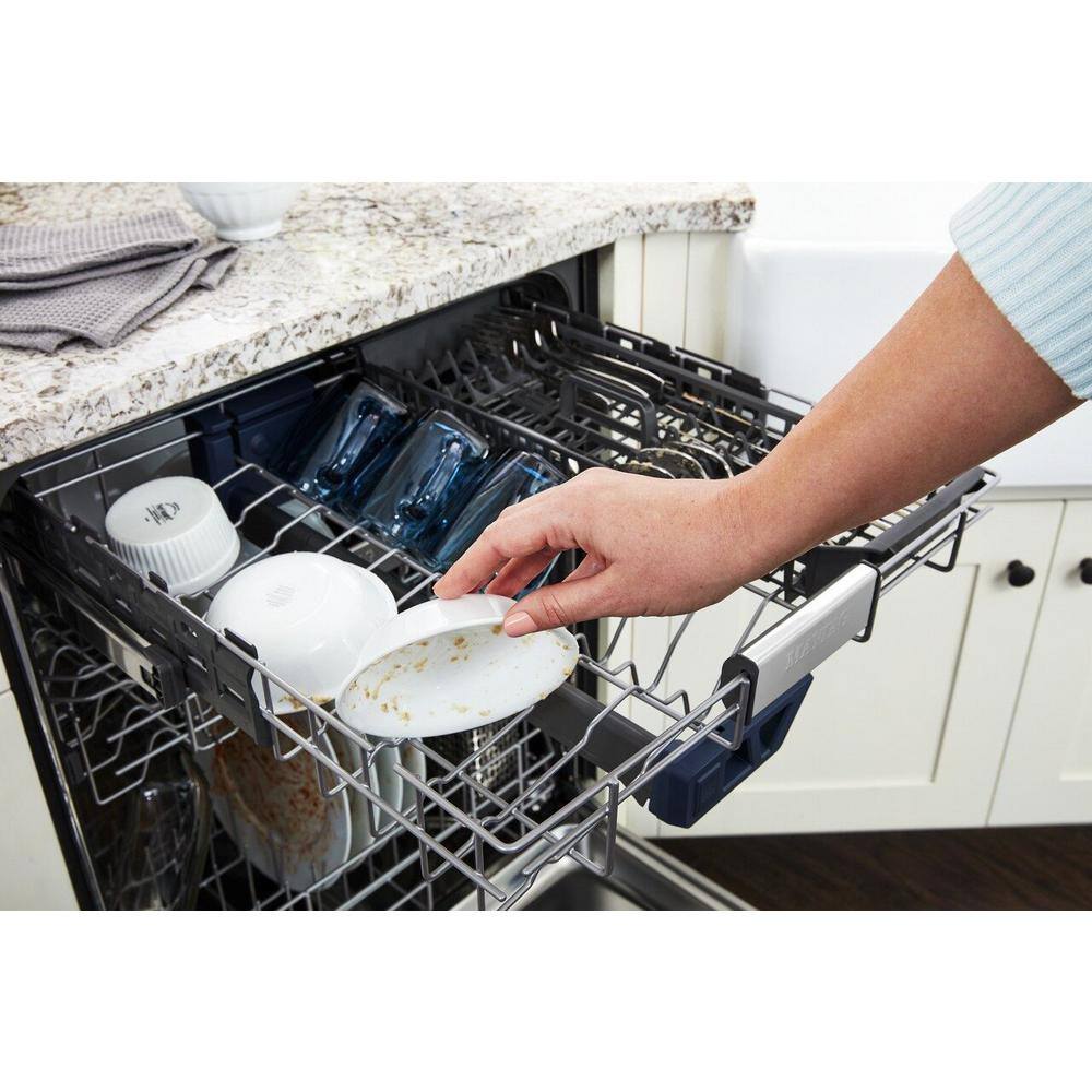 Top Control Stainless Steel Energy Star Dishwasher with Dual Power Filtration