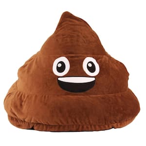 Poopsie Emoji Brown Bean Bag