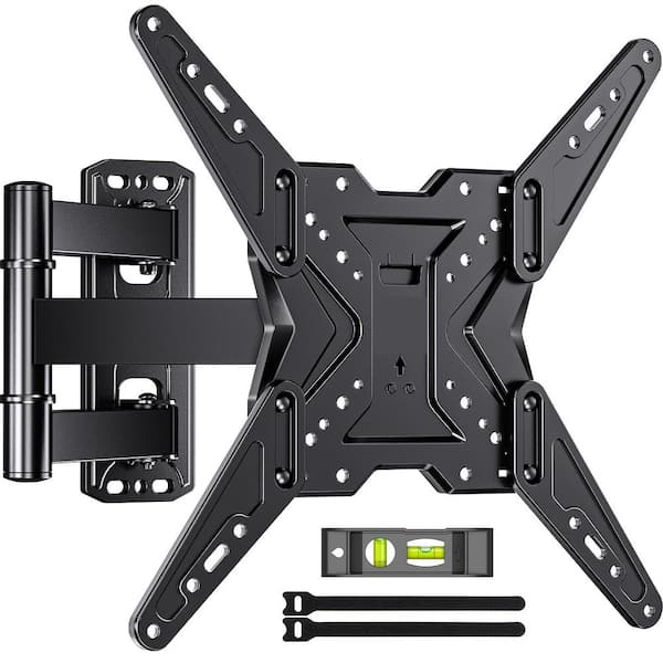 EKIEUDL Retractable Full Motion Wall Mount for 26 in. to 60 in. in TVs
