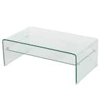 noble house roman glass coffee table with shelf