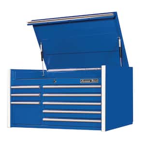RX 41 in. 8-Drawer Top Tool Chest in Blue