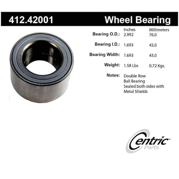Centric Parts Wheel Bearing