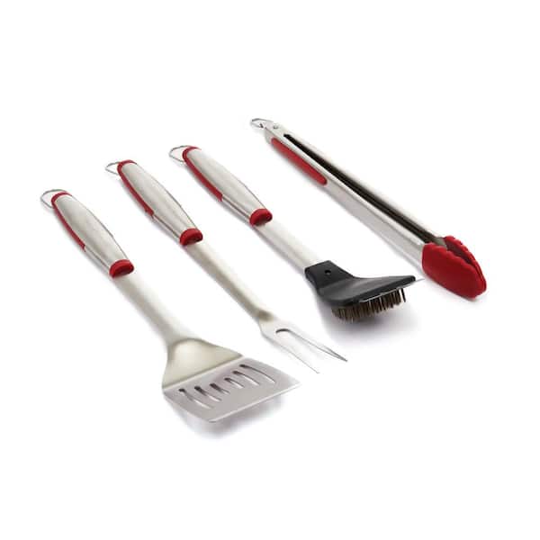 Char-Broil 4-Pack Stainless Steel Tool Set in the Grilling Tools